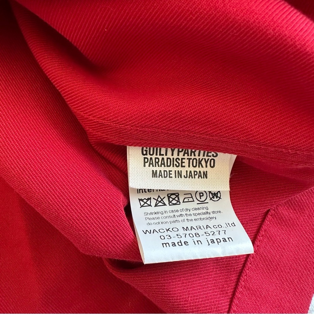 Outragedon The guilty parties Red and White Men's Shirt - Picture 10 of 13